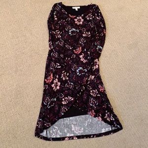 Jessica Simpson maternity dress. Long sleeve wrap. Small petite